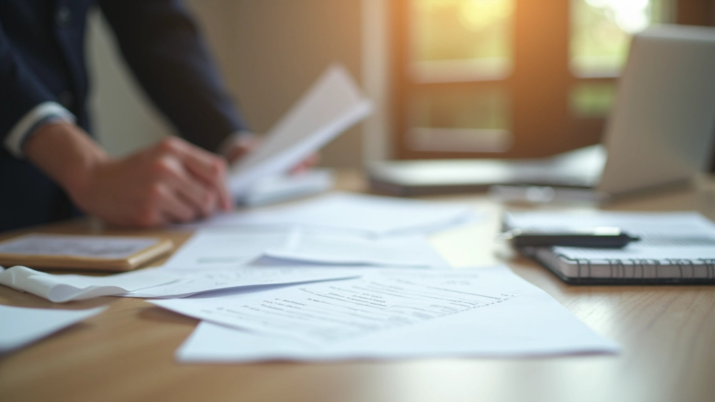 Filing cabinet with organized tax relief documentation, receipts, and invoices properly sorted and labeled for IRB submission